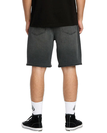 Volcom Billow Denim Short - Concrete